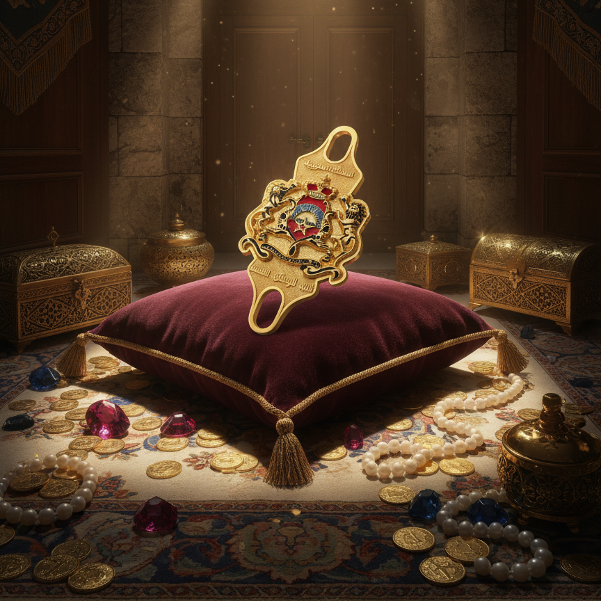 Écusson Royal Marocain – Edition Or Suprême